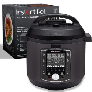 Instant Pot Pro 10-in-1 Pressure Cooker, Slow Cooker, Rice/Grain Cooker, Steamer, Sauté, Sous Vide, Yogurt Maker, Sterilizer, and Warmer, Includes App With Over 800 Recipes,... Instant Pot Pro 10-in-1 Pressure Cooker, Slow Cooker, Rice/Grain Cooker, Steamer, Sauté, Sous Vide, Yogurt Maker, Sterilizer, and Warmer, Includes App With Over 800 Recipes,...
