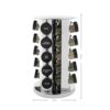 Kamenstein Stainless Steel Spice Rack Review with 20 Jars and Free Refills