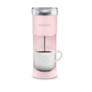 Keurig K-Mini Single Serve K-Cup Pod Coffee Maker, 6 to 12oz Brew size, with Cord Storage, Perfect for Small Spaces, Dusty Rose Keurig K-Mini Single Serve K-Cup Pod Coffee Maker, 6 to 12oz Brew size, with Cord Storage, Perfect for Small Spaces, Dusty Rose