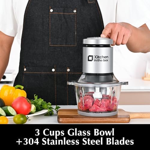 Kitchen in the box Mini Food Processor Review Powerful 400W Meat Grinder and Vegetable Chopper Kitchen in the box Mini Food Processor Review Powerful 400W Meat Grinder and Vegetable Chopper