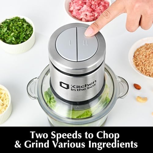 Kitchen in the box Mini Food Processor Review Powerful 400W Meat Grinder and Vegetable Chopper Kitchen in the box Mini Food Processor Review Powerful 400W Meat Grinder and Vegetable Chopper