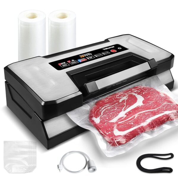 Liquid Vacuum Sealer Machine, 90Kpa Vacuum Sealer Machine Preservation Dry/Moist/Liquid Modes, LED Indicator Light, Handle Locked Design, Built-in Cutter and Bag Storage,... Liquid Vacuum Sealer Machine, 90Kpa Vacuum Sealer Machine Preservation Dry/Moist/Liquid Modes, LED Indicator Light, Handle Locked Design, Built-in Cutter and Bag Storage,...