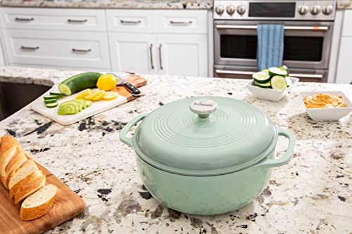 Lodge Enameled Dutch Oven Review Best 6 Quart Cast Iron Pot for Cooking Lodge Enameled Dutch Oven Review Best 6 Quart Cast Iron Pot for Cooking