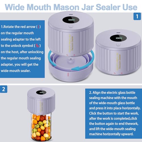 LOVE MOMENT Electric Mason Jar Vacuum Sealer Review for Wide and Regular Mouth Jars LOVE MOMENT Electric Mason Jar Vacuum Sealer Review for Wide and Regular Mouth Jars