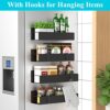 Magnetic Spice Rack Review HuggieGems Collapsible Organizer for Kitchen Storage