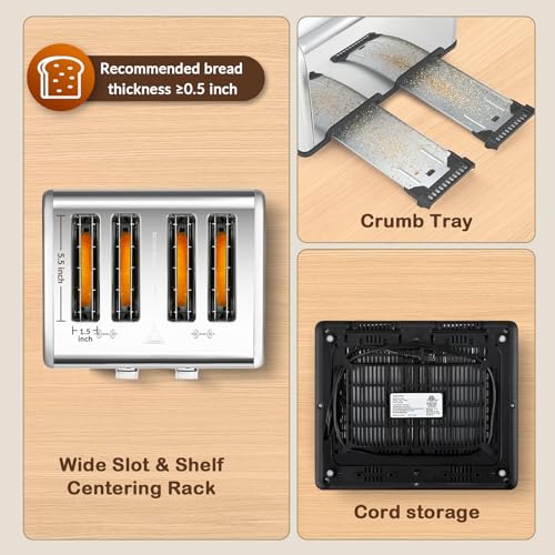 Mecity 4 Slice Toaster Review Advanced Touch Screen Controls and Even Toasting Mecity 4 Slice Toaster Review Advanced Touch Screen Controls and Even Toasting