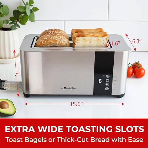 Mueller UltraToast 4 Slice Toaster Review Full Stainless Steel Kitchen Essential Mueller UltraToast 4 Slice Toaster Review Full Stainless Steel Kitchen Essential