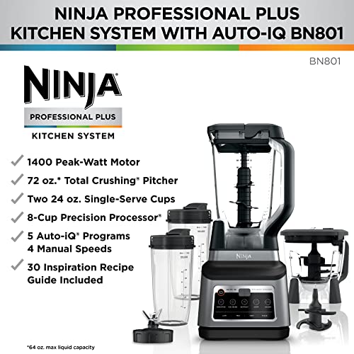 Ninja BN801 Professional Plus Kitchen System Review Powerful Versatile Blender and Food Processor Combo