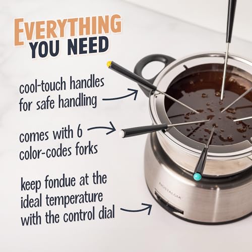 Nostalgia 6-Cup Electric Fondue Pot Review Best Kitchen & Dining Set for Entertaining Nostalgia 6-Cup Electric Fondue Pot Review Best Kitchen & Dining Set for Entertaining