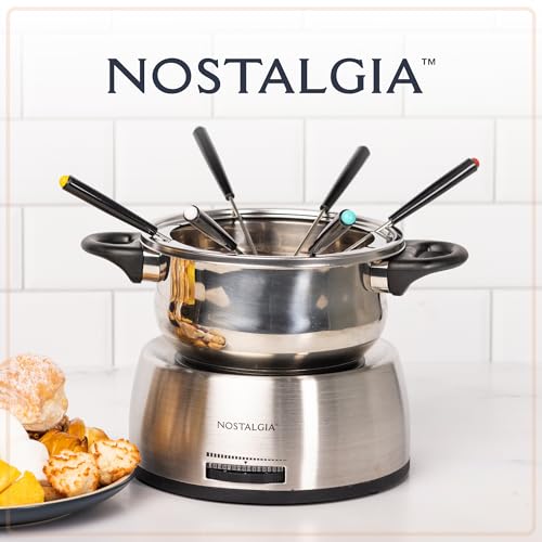 Nostalgia 6-Cup Electric Fondue Pot Review Best Kitchen & Dining Set for Entertaining Nostalgia 6-Cup Electric Fondue Pot Review Best Kitchen & Dining Set for Entertaining