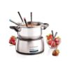 Nostalgia 6-Cup Electric Fondue Pot Set for Cheese & Chocolate - 6 Color-Coded Forks, Temperature Control - Stainless Steel Kitchen Gadgets and Appliances for Hors d'Oeuvres and... Nostalgia 6-Cup Electric Fondue Pot Set for Cheese & Chocolate - 6 Color-Coded Forks, Temperature Control - Stainless Steel Kitchen Gadgets and Appliances for Hors d'Oeuvres and...