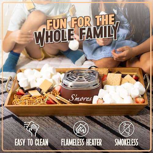 Nostalgia Indoor Electric S'mores Maker Review Perfect for Cozy Family Nights Nostalgia Indoor Electric S'mores Maker Review Perfect for Cozy Family Nights