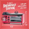 Nostalgia Retro 3-in-1 Breakfast Station Review Space Saving Kitchen Appliance Nostalgia Retro 3-in-1 Breakfast Station Review Space Saving Kitchen Appliance