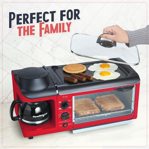 Nostalgia Retro 3-in-1 Breakfast Station Review Space Saving Kitchen Appliance Nostalgia Retro 3-in-1 Breakfast Station Review Space Saving Kitchen Appliance