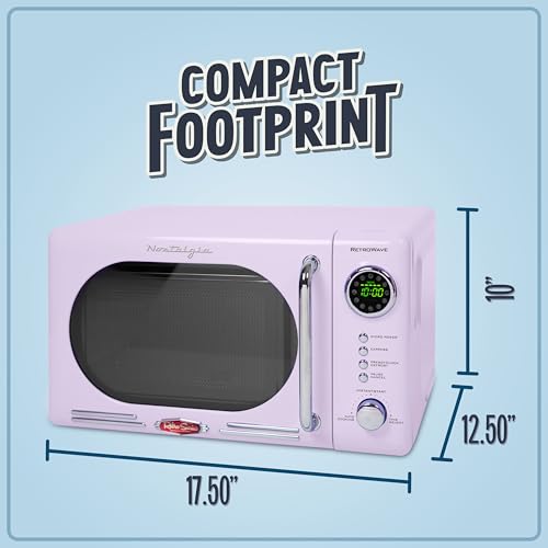 Nostalgia Retro Countertop Microwave Review 700-Watts Lavender Compact Power Nostalgia Retro Countertop Microwave Review 700-Watts Lavender Compact Power