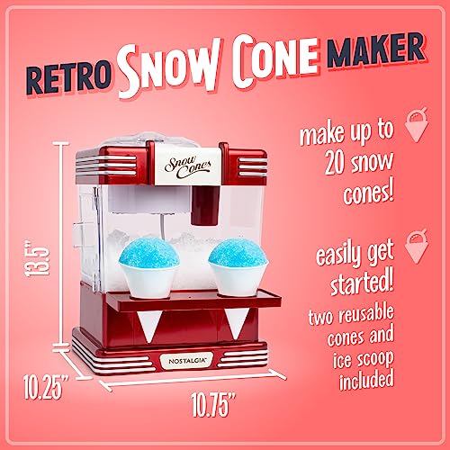 Nostalgia Shaved Ice Machine Review Best Retro Tabletop Snow Cone Maker Nostalgia Shaved Ice Machine Review Best Retro Tabletop Snow Cone Maker