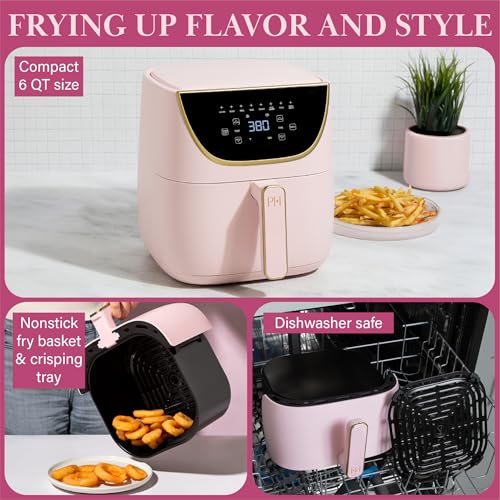 Paris Hilton Air Fryer Review Discover 8-in-1 Versatility and Stylish Touchscreen Control