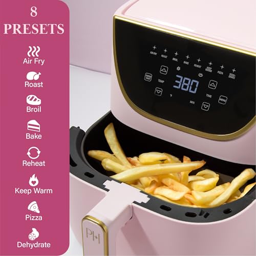 Paris Hilton Air Fryer Review Discover 8-in-1 Versatility and Stylish Touchscreen Control
