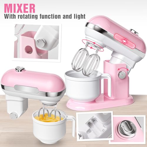 Play Kitchen Appliances Toy Set B Bascolor Review Realistic Sound Light Features