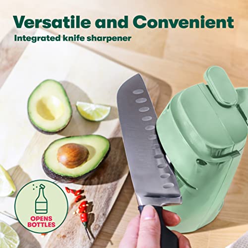 Review of BELLA Electric Can Opener and Knife Sharpener Sage Model 17582 Performance