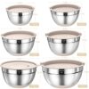 Review of Umite Chef Mixing Bowls Set Stainless Steel with Airtight Lids and Graters Review of Umite Chef Mixing Bowls Set Stainless Steel with Airtight Lids and Graters