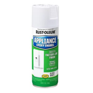 Rust-Oleum 7881830-6PK Specialty Appliance Epoxy Spray Paint, 12 oz, White, 6 Pack