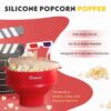Salbree Collapsible Silicone Microwave Popcorn Popper Review Healthy Convenient Design