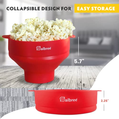 Salbree Collapsible Silicone Microwave Popcorn Popper Review Healthy Convenient Design Salbree Collapsible Silicone Microwave Popcorn Popper Review Healthy Convenient Design