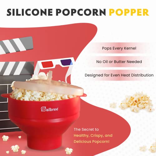 Salbree Collapsible Silicone Microwave Popcorn Popper Review Healthy Convenient Design Salbree Collapsible Silicone Microwave Popcorn Popper Review Healthy Convenient Design