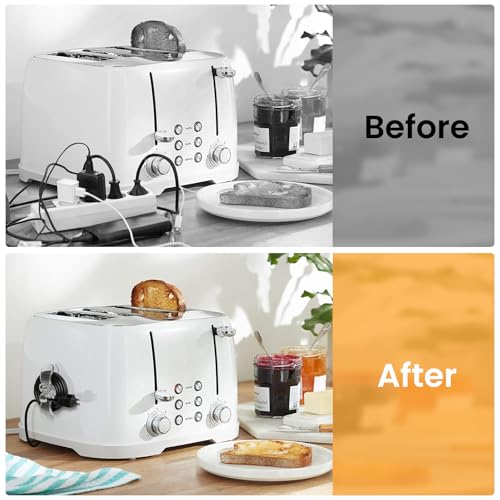 Searuodio Appliance Cord Organizer Review 6-Pack Silicone Kitchen Cable Holders Searuodio Appliance Cord Organizer Review 6-Pack Silicone Kitchen Cable Holders