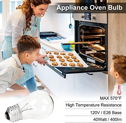Spolico A15 40W Appliance Light Bulb Review High Temperature Oven Replacement