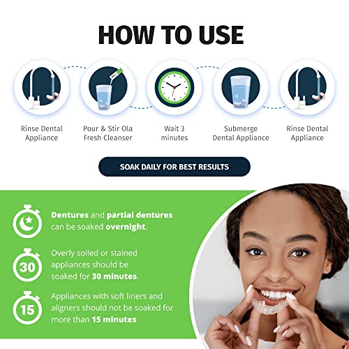 TCS Fresh Dental Appliance Cleaner Review Best Professional Strength Denture Care Solution