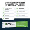 TCS Fresh Dental Appliance Cleaner Review Best Professional Strength Denture Care Solution