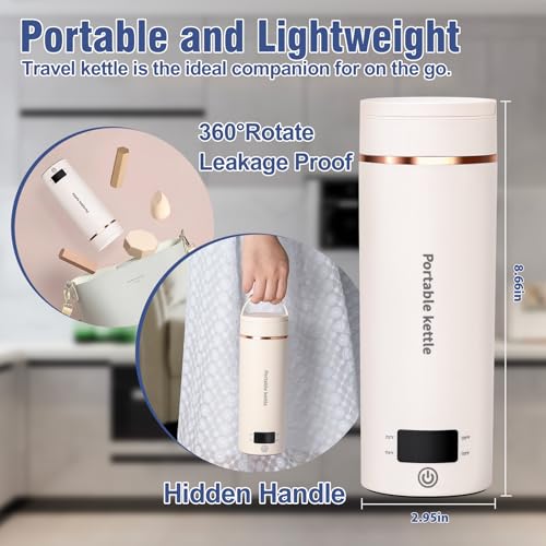 Touxila Portable Electric Kettle Review Fast Boiling with 4 Temperature Settings