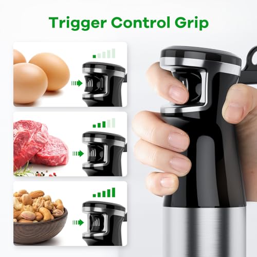 Turelar Hand Blenders Review Powerful 1100W Immersion Blender Set Tested