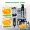 Turelar Hand Blenders Review Powerful 1100W Immersion Blender Set Tested
