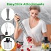 Turelar Hand Blenders Review Powerful 1100W Immersion Blender Set Tested