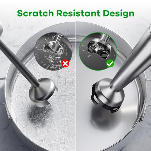 Turelar Hand Blenders Review Powerful 1100W Immersion Blender Set Tested