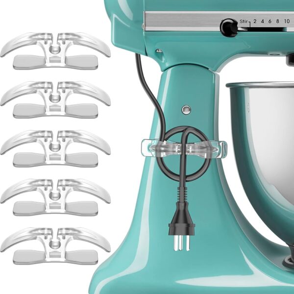 Upgraded Cord Organizer | Organization and Storage for Kitchen Appliances,Cord Keeper,Cord Wrapper,Cord Holder for Air Fryer,Coffee Maker,Blender,Toaster,Table Lamps Cord,5Pcs Upgraded Cord Organizer | Organization and Storage for Kitchen Appliances,Cord Keeper,Cord Wrapper,Cord Holder for Air Fryer,Coffee Maker,Blender,Toaster,Table Lamps Cord,5Pcs