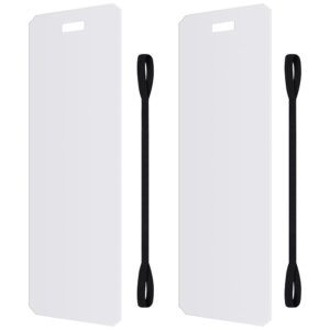 Wenqik 2 Pcs Appliance Sliders for Refrigerators Plastic Appliance Glide with Pull Strap Furniture Moving Slides for Tile Hardwood Floors Protection Glides Easily