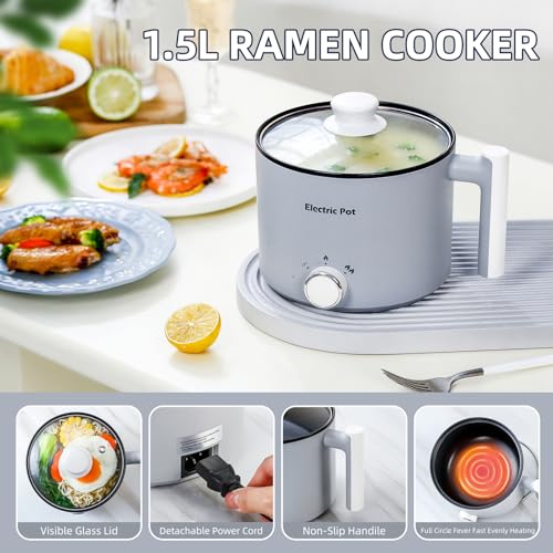 YOOLYQI Electric Hot Pot Review Powerful Portable 1.5L Ramen Cooker Features YOOLYQI Electric Hot Pot Review Powerful Portable 1.5L Ramen Cooker Features