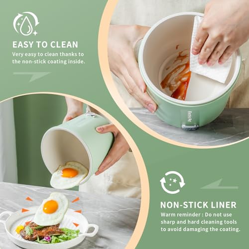 Zelarca Mini Hot Pot Review Multifunctional 1L Electric Cooker for Office Dorm