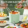 Zelarca Mini Hot Pot Review Multifunctional 1L Electric Cooker for Office Dorm