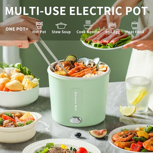 Zelarca Mini Hot Pot Review Multifunctional 1L Electric Cooker for Office Dorm